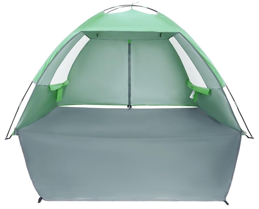 CAMEL CROWN Beach Tent UPF 50+ Portable Sun Shelter w/ Sand Anchor Green